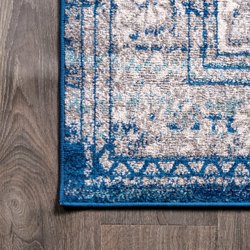 Scala Ornate Bohemian Medallion Area Rug